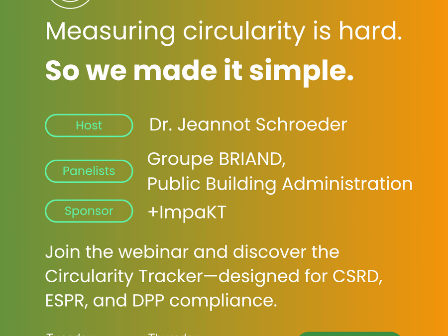Join the CircularTracker Launch Webinar
